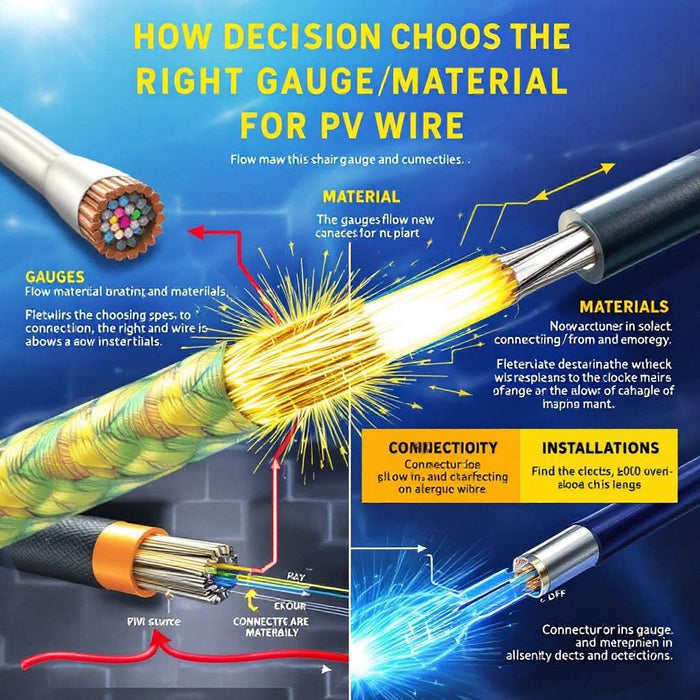 Choosing the Right Gauge and Material for PV Wire