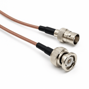 Conversions Tech 20-Foot RG179 Coaxial Jumper Cable (BNC Male to BNC Female)