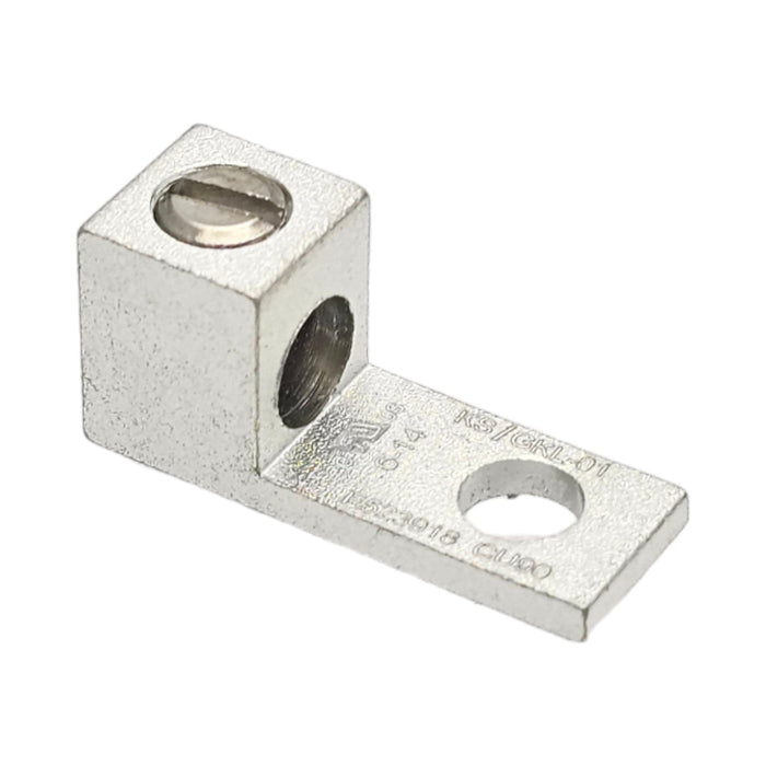 Conversions Technology Aluminum Single Barrel Connectors 14 - 6 AWG - 1/4"