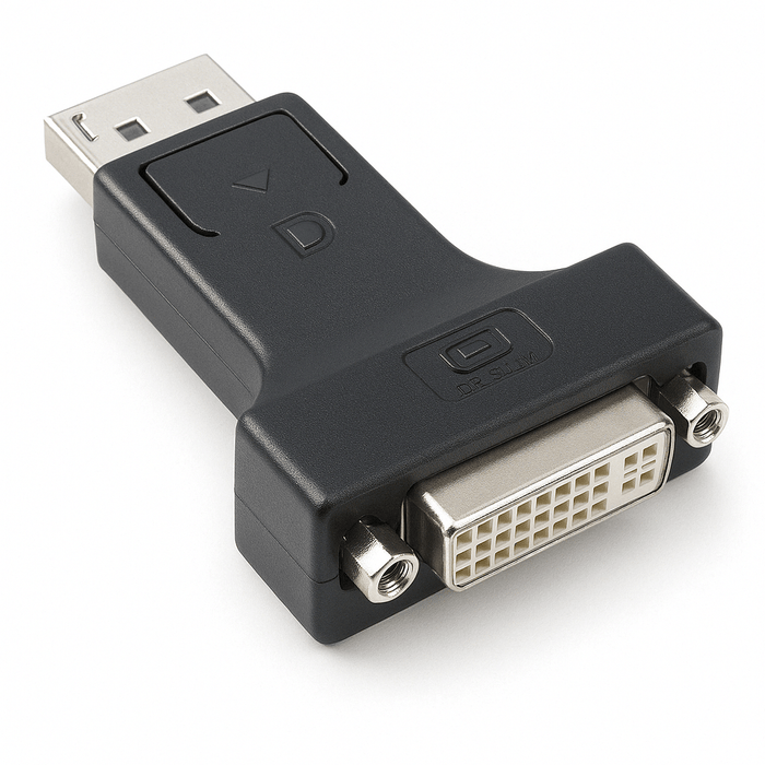 Conversions Tech Audio & Video Cable Adapters & Couplers Audio Video Adapter | DisplayPort Male to DVI Female