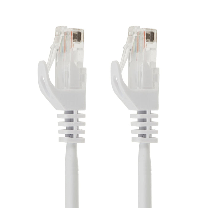 Sigma Wire & Cable Cat6 Patch Cables Cat6 patch cable Snaggles White 10ft