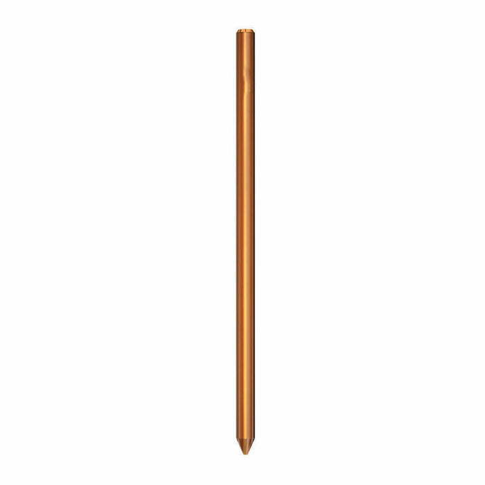 Conversions Technology Copper Bonded Steel Grounding Rod 1/2 X 10 FT