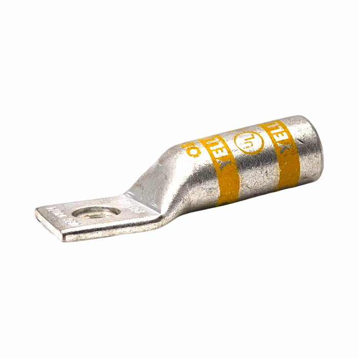 Conversions Technology Copper Long Barrel One Hole Compression Lug 250 MCM 3/8-inch Bolt Size