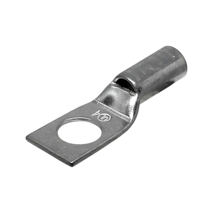 Conversions Technology Copper Short Barrel One Hole Compression Lugs 4 AWG 3/8-inch Bolt Size