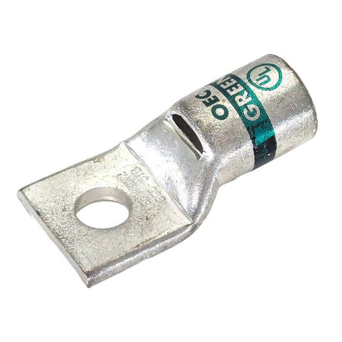 Conversions Technology Copper Short Barrel One Hole Compression Lugs 600 MCM 5/8-inch Bolt Size