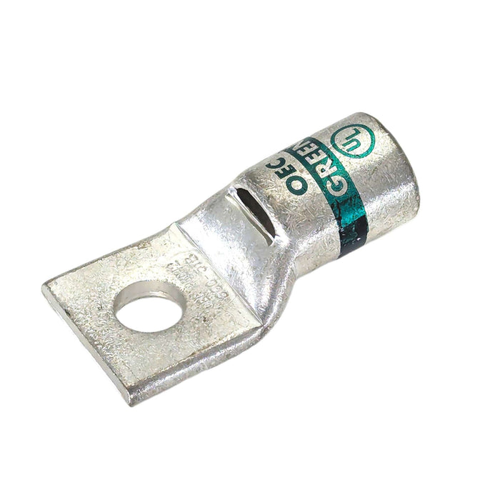 Conversions Technology Copper Short Barrel One Hole Compression Lugs 700 MCM 1/2-inch Bolt Size