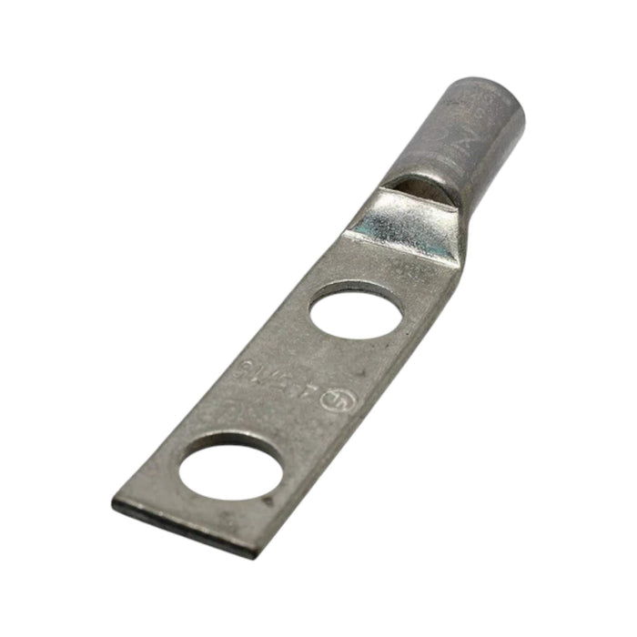 Conversions Technology Copper Short Barrel Two Hole Compression Lugs 4 AWG 5/16 Inch Bolt Size