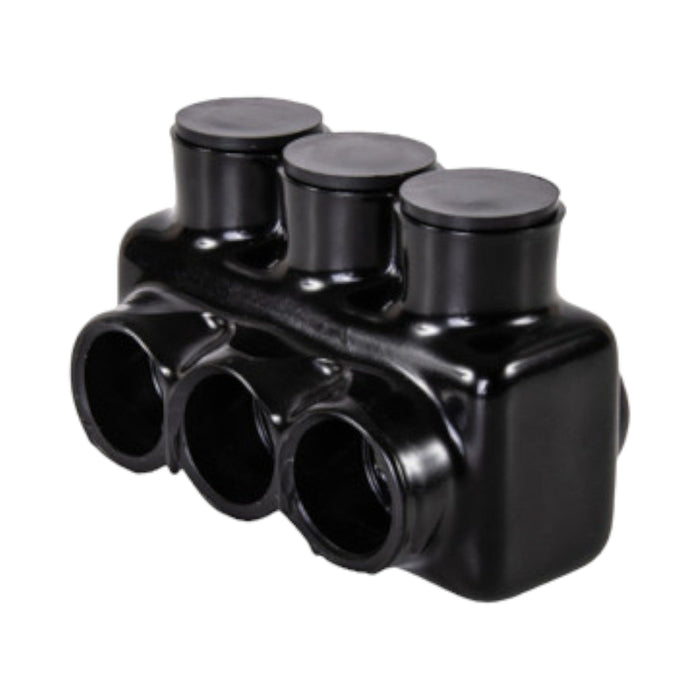 conversions Tech Electrical Insulated Tap Connectors 3 port single-side Entry 6 AWG - 3/0 AWG