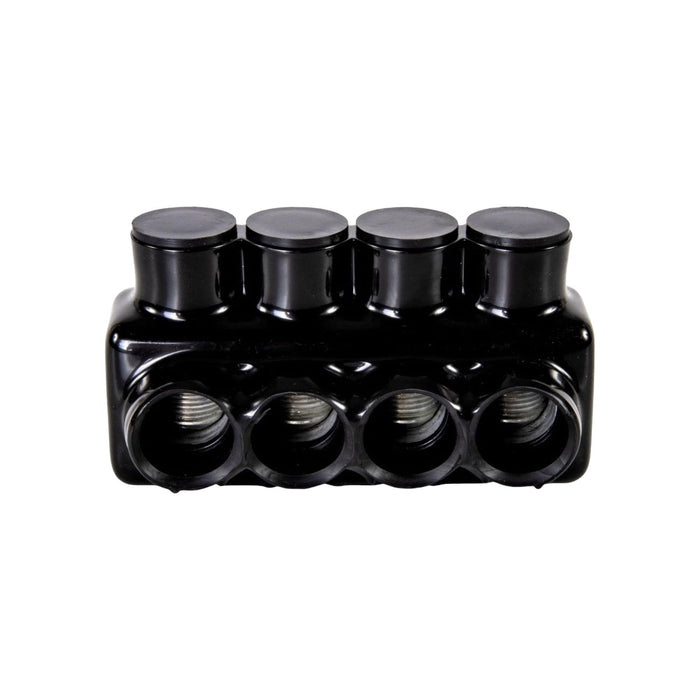 conversions Tech Electrical Insulated Tap Connectors 4 port single-side Entry 4 AWG - 500 MCM
