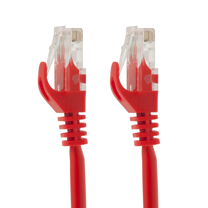 Sigma Wire & Cable Network Patch Cables Patch Cord | Cat6, Snagless Red 50ft