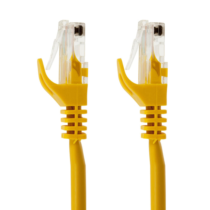 Sigma Wire & Cable Network Patch Cables Patch Cord Cat6, Snagless Yellow 25ft