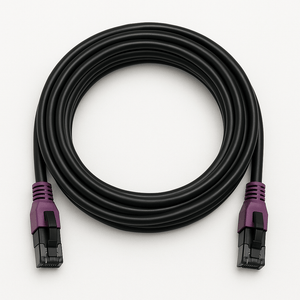 Sigma Wire & Cable Network Patch Cables Patch Cord  |  Cat8,  S/FTP Stranded Bare Copper,  Round  20ft