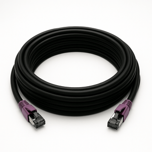 Sigma Wire & Cable Network Patch Cables Patch Cord  |  Cat8,  S/FTP Stranded Bare Copper,  Round  6ft
