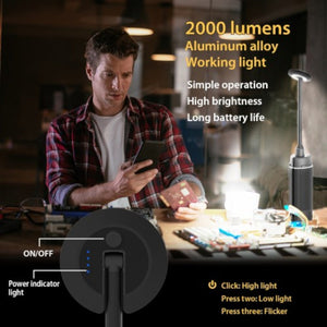 Conversions Technology Port-A-Bull  flashlight to tripod light, ultra bright