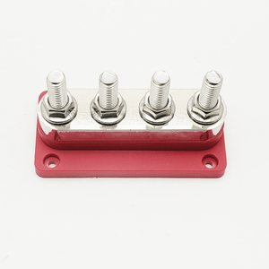 Conversions Technology PowerBar 600A BusBar - Four 3/8"-16 Studs