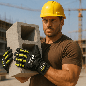 Power On Demand Safety PROTECH Work Gloves (Medium)