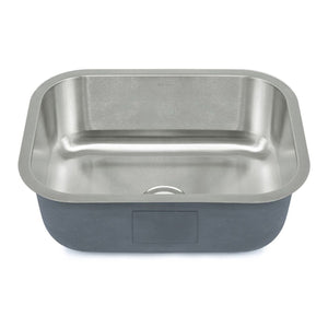 Conversions Technology Sink 23-1/8" x 17-7/8" x9"  Undermount single bowl Stainless Steel Kitchen Sink