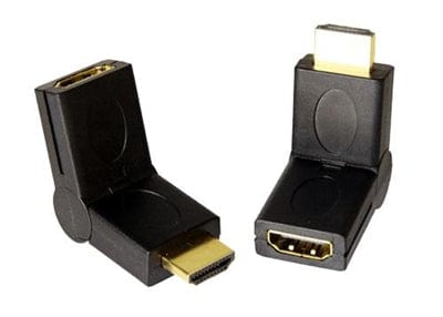 Conversions Technology A/V Adapter Audio Video Adapter | HDMI Female to HDMI Male, Rotating