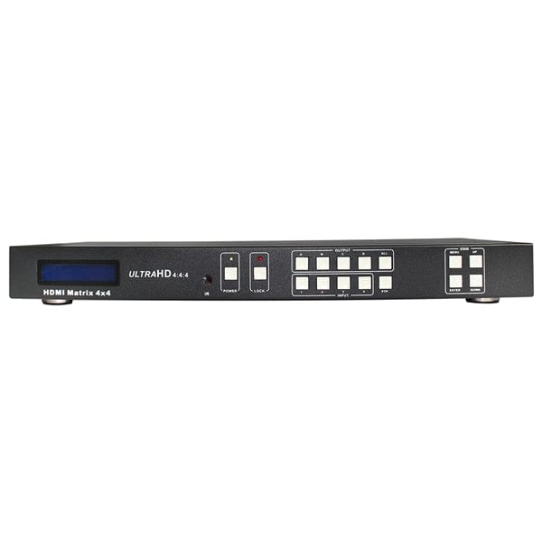 Conversions Technology Audio Video Matrix Audio Video Matrix | 4x4 HDMI Matrix, 18Gbps | HDMI2.0 and HDCP 2.2