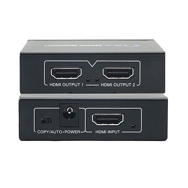 Conversions Technology Audio Video Splitter Audio Video Splitter | 1x2 HDMI Splitter | HDMI 2.0b 18Gbps Splitter 5 Volt splitter