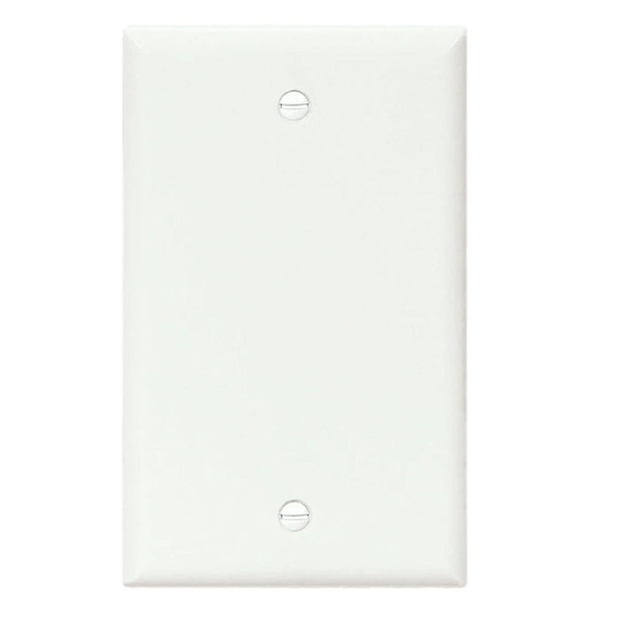 Conversions Technology Wall Plates Blank Wall Plate | 1 Gang | white