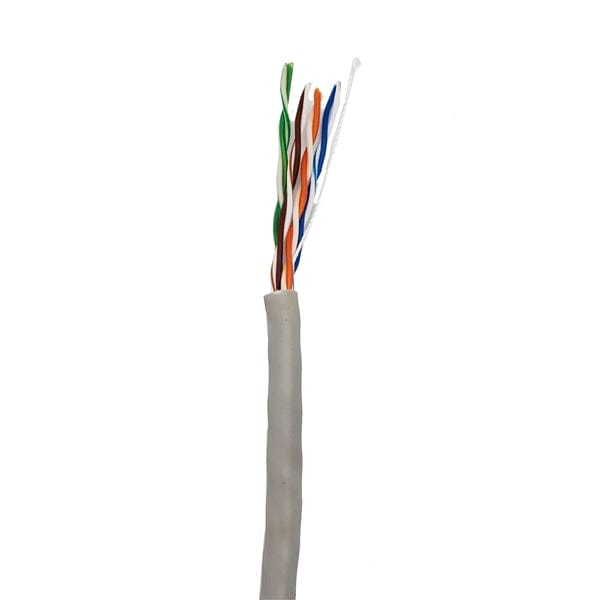 Sigma Wire & Cable Bulk Cat5e Cat5e CMP 1000ft Box | Gray | Bare Copper | Plenum | Ethernet Cable