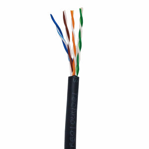 Sigma Wire & Cable Bulk Cat5e Cat5e PE-UG 1000ft Reel  | PE Insulated Waterprood Direct Burial Underground
