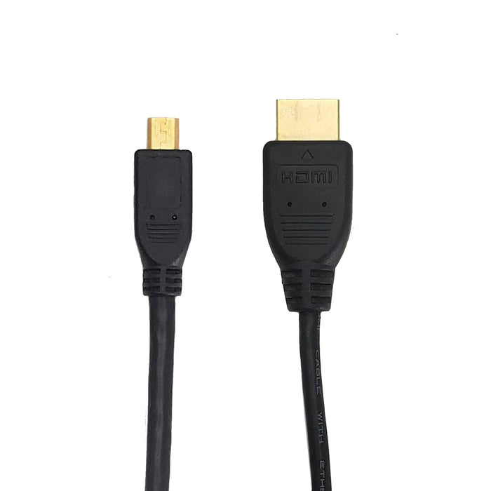 conversions Technology Audio Video Cable HDMI Cable | Micro HDMI Cable to HDMI Male | 6ft