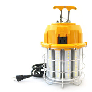 Conversions Technology Safety Lighting LED |  High Bay Temporary LED Work Light, Linkable, 100 Watt 12,000 Lumens 5000K Daylight
