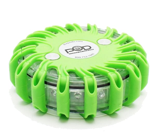 Power On Demand Safety Lighting POD | LED Super Flares-Green
