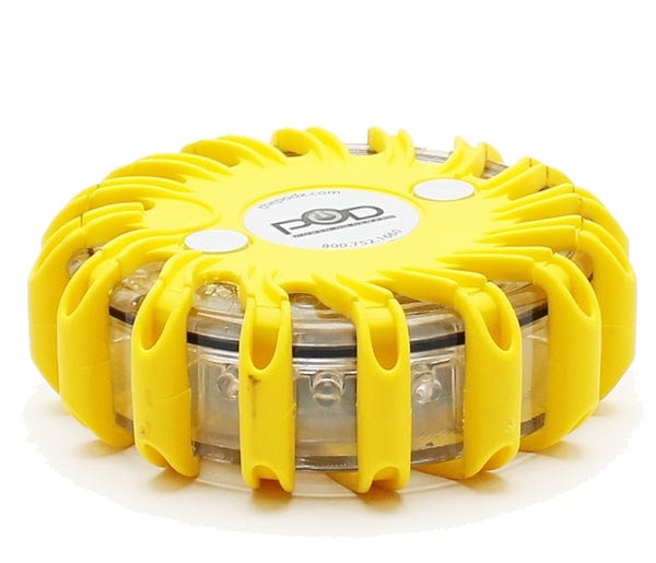 Power On Demand Safety Lighting POD | LED Super Flares-Yellow