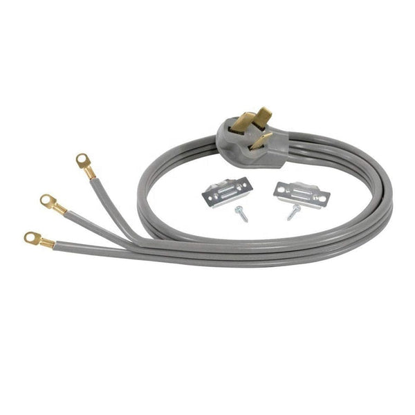 Conversions Technology Electrical Power Cable | 40 Amp 4 ft. 3-Prong Electric Range Cord