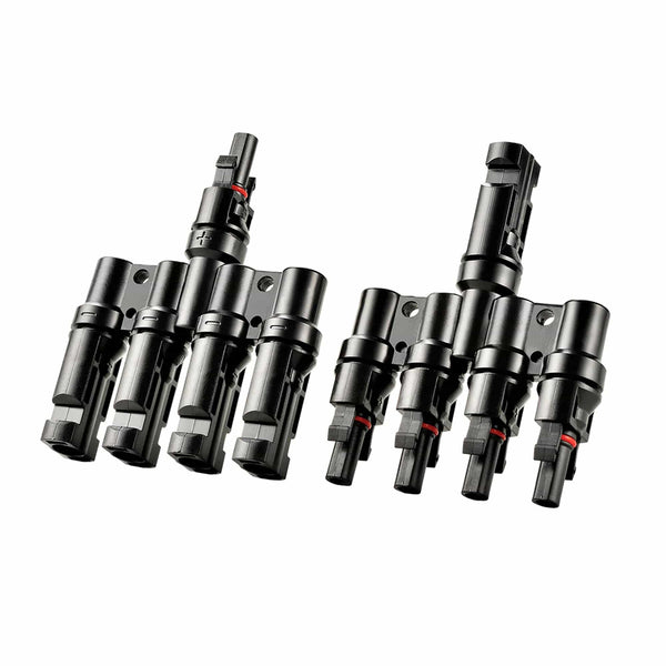 Conversions Technology Solar Panels Solar T Branch Parallel Connectors 4 to 1