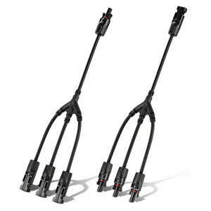 Conversions Technology Solar Panels Solar Y branch parallel adapter 3 to 1