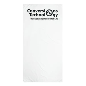 Printify Home Decor White / 30" × 60" Standard Beach Towel, 30x60