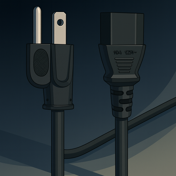 Conversions Tech NEMA 5-15P → IEC 60320 C13/C14 AC Cables