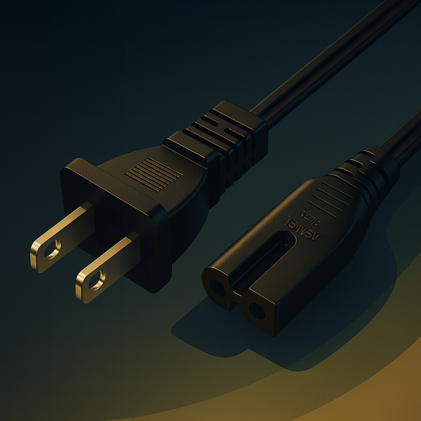 Conversions Tech NEMA 1-15P → IEC 60320 C7/C8 “D-Type”