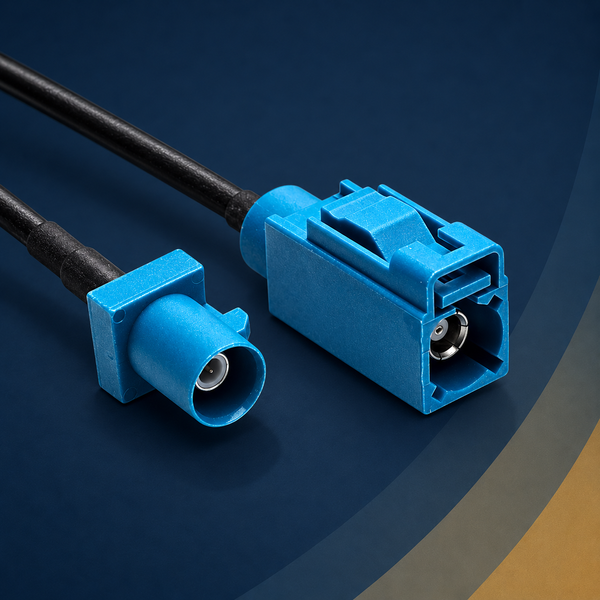 FAKRA Antenna Cables | Z and C Code, Female to Male & Female to Female, 6–20 ft
