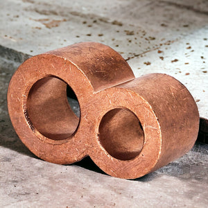 Figure 8 compression ground rod connectors