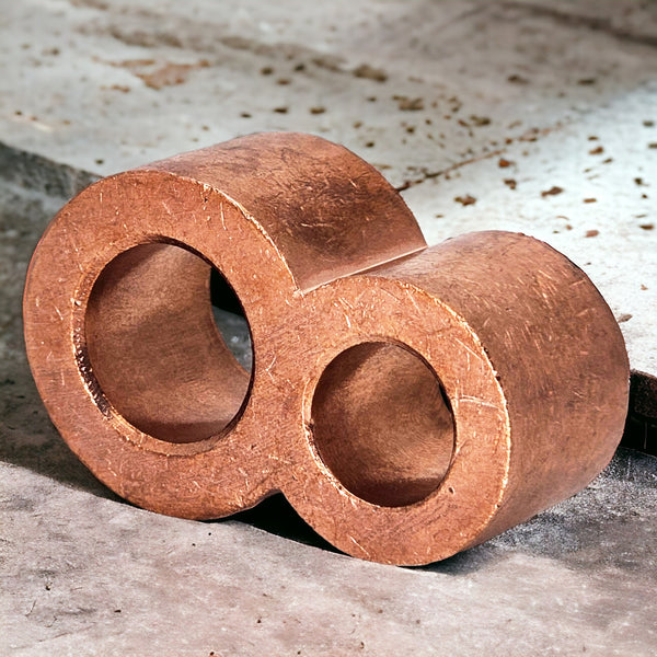 Figure 8 compression ground rod connectors