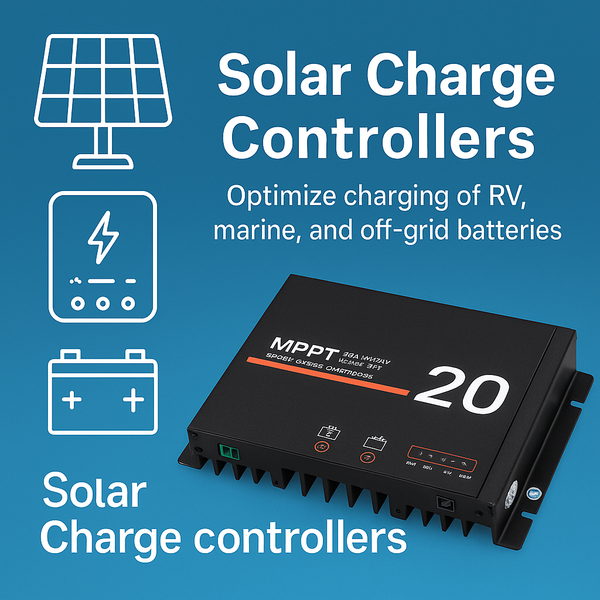 Our solar controllers are designed specifically for the RV industry