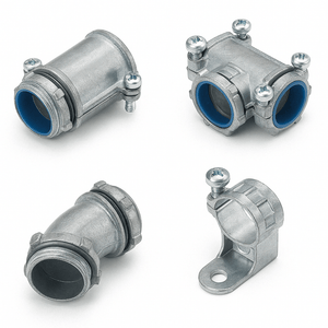 EMT conduit connectors and fittings