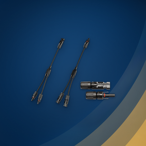 MC4 solar connectors and branch adapters