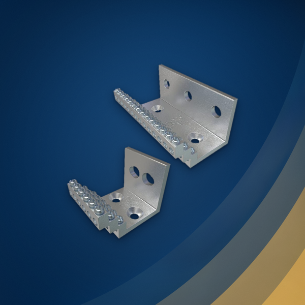 Solar grounding: aluminum ground combiner bars
