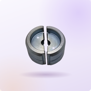 Compression lug dies — U-type 12-ton crimper dies, 8 AWG to 1000 MCM | Conversions Tech