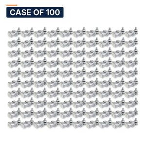 Conversions Tech Electrical > Conduit Fittings > Straps & Hangers Case of 100 ($0.40 ea) 1-1/2 in. Conduit Hanger with Bolt & Nut, Steel | CH-150