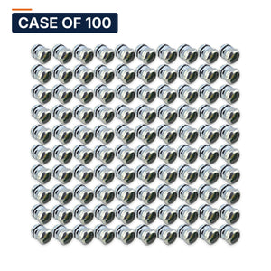 Conversions Tech Electrical > Conduit Fittings > EMT Connectors Case of 100 ($1.71 ea) 1-1/2 in. EMT Compression Connector, Steel | UL 514B | 3101-0112