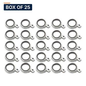 Conversions Tech Box of 25 ($5.00 ea) 1-1/2 in. Insulated Grounding Bushing, Die-Cast Zinc | UL 514B | 3114-0112