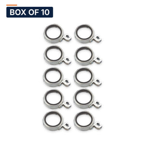 Conversions Tech Box of 10 ($5.40 ea) 1-1/2 in. Insulated Grounding Bushing, Die-Cast Zinc | UL 514B | 3114-0112