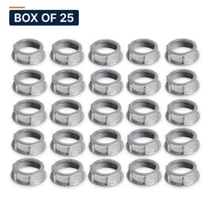 Conversions Tech Electrical > Conduit Fittings > Bushings & Locknuts Box of 25 ($0.32 ea) 1-1/4 in. Conduit Bushing, Steel | UL 514B | 3113-0114